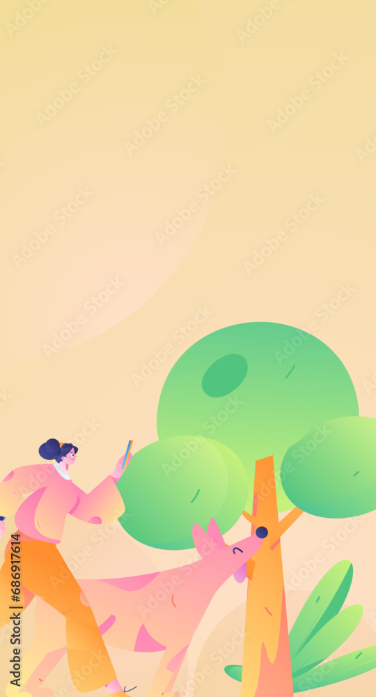 People exercising healthy running vector internet operation illustration
People exercising healthy running vector internet operation illustration