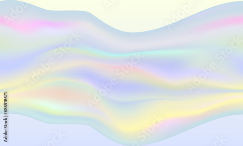 Fototapeta Naklejka Na Ścianę i Meble -  Vector abstract hologram gradient background