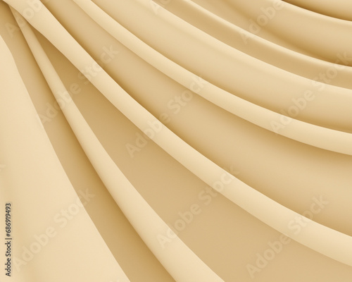 光沢のある柔らかいホワイトゴールドの布の素材 photo