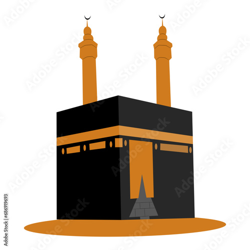Kabah vector ilustration