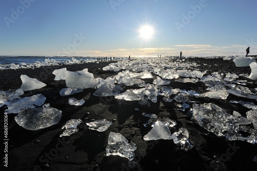 Diamond beach in Iceland © Rui