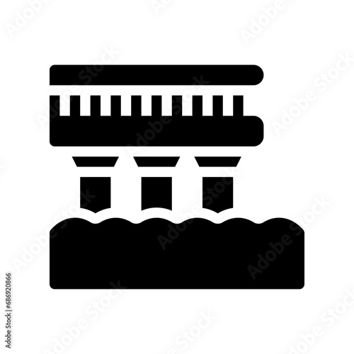 pier glyph icon