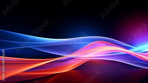 Abstract modern motion line background.