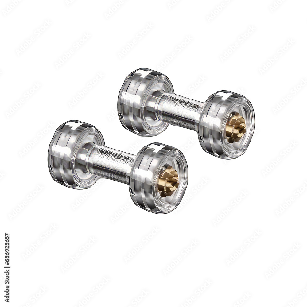 workout/gym equipment: dumbbells isolated on white background workout/gym equipment: dumbbells isolated on white background