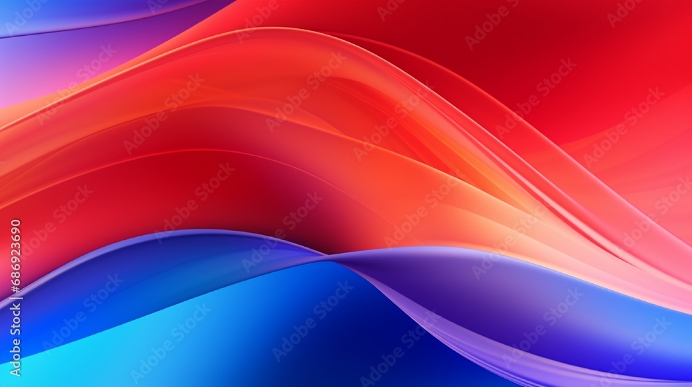 Dynamic trendy simple fluid color gradient abstract cool background with overlapping line effects. Illustration for wallpaper, banner, background, card, book, pamphlet,website. 2D illustration.