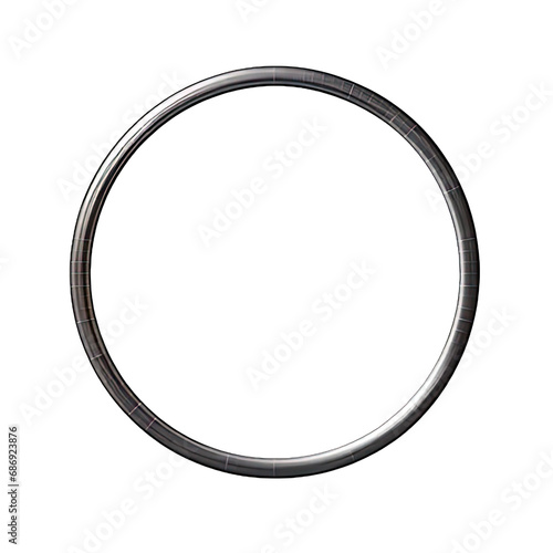 workout/gym equipment: hoop isolated on white background photo