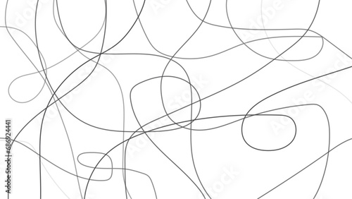 black and white edge shapes lines background design