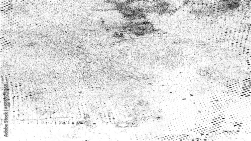 Black grainy texture isolated on white background. Distress overlay textured. Grunge design elements. Vector illustration