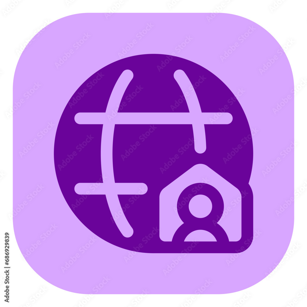 Editable internet connection, home network vector icon. Remote work, job, profession, freelance. Part of a big icon set family. Perfect for web and app interfaces, presentations, infographics, etc Editable internet connection, home network vector icon. Remote work, job, profession, freelance. Part of a big icon set family. Perfect for web and app interfaces, presentations, infographics, etc