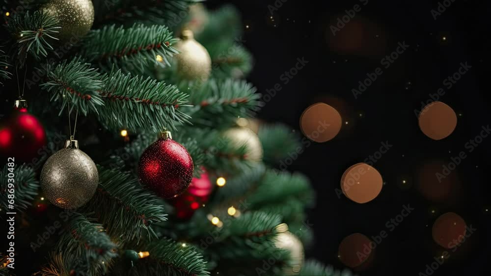 christmas tree and decorations christmas tree and decorations