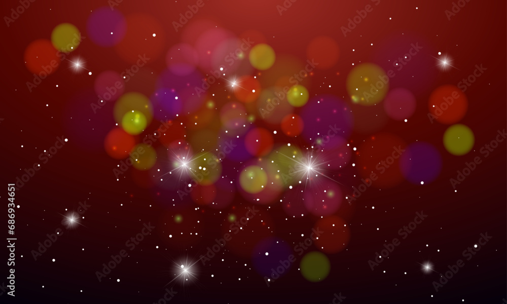 Vector blurry bokeh background concept Vector blurry bokeh background concept