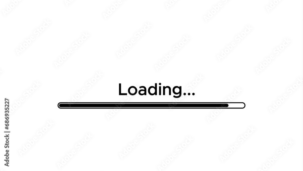 Loading motion animation video Loading motion animation video
