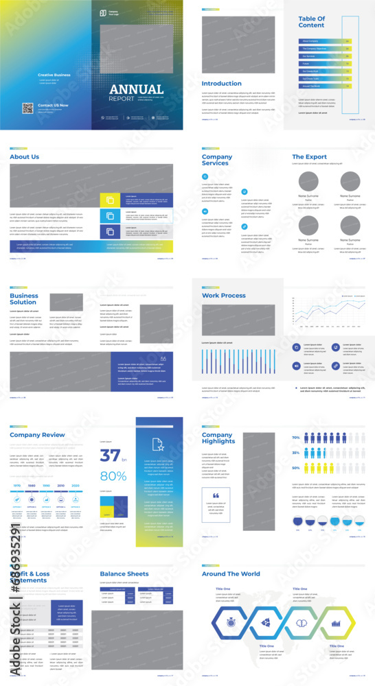 Annual Report Template Annual Report Template
