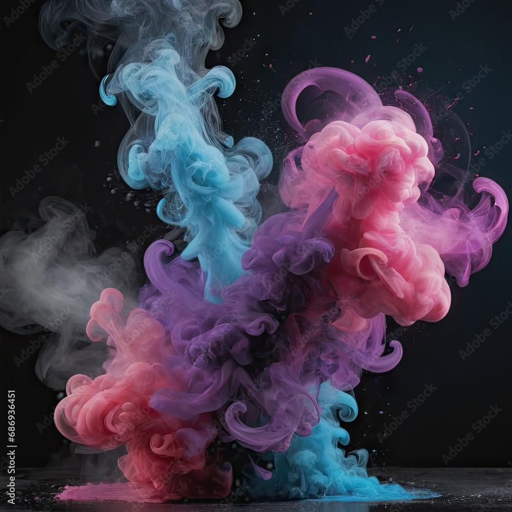 abstract smoke background
