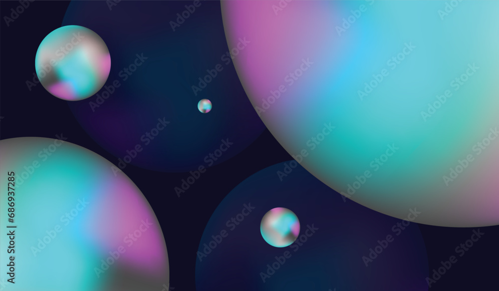 Gradient galaxy background vector template. Gradient galaxy background vector template.