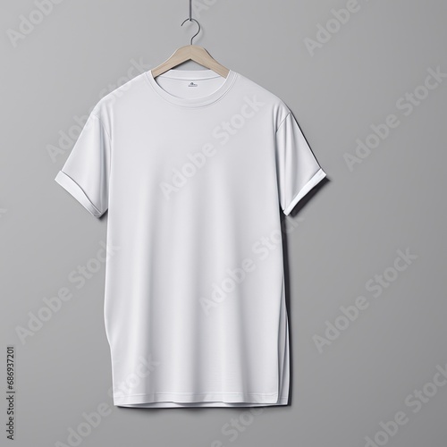 mock up white t-shirt