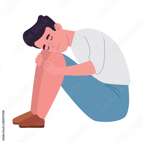 social anxiety disorder young man