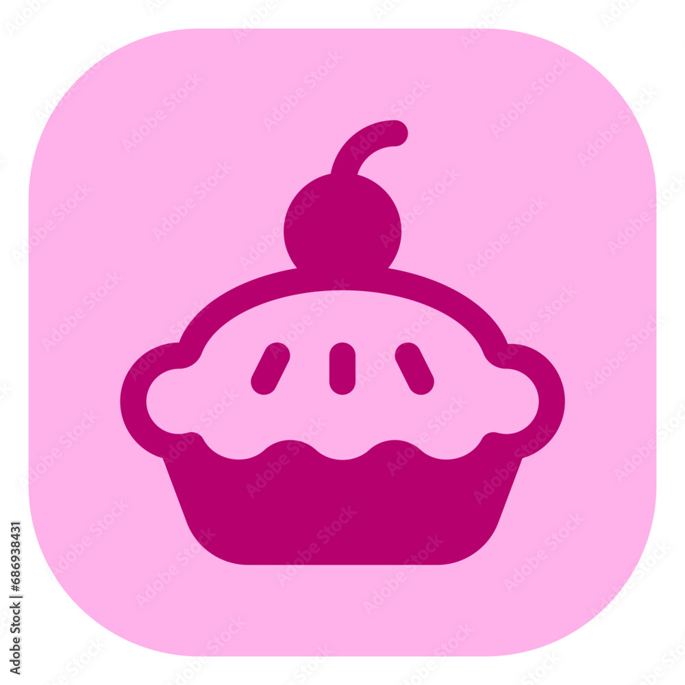 Editable apple pie vector icon. Bakery, cooking, food. Part of a big icon set family. Perfect for web and app interfaces, presentations, infographics, etc Editable apple pie vector icon. Bakery, cooking, food. Part of a big icon set family. Perfect for web and app interfaces, presentations, infographics, etc