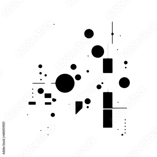 Geometric Abstract Pattern Element Illustration. SVG Vector