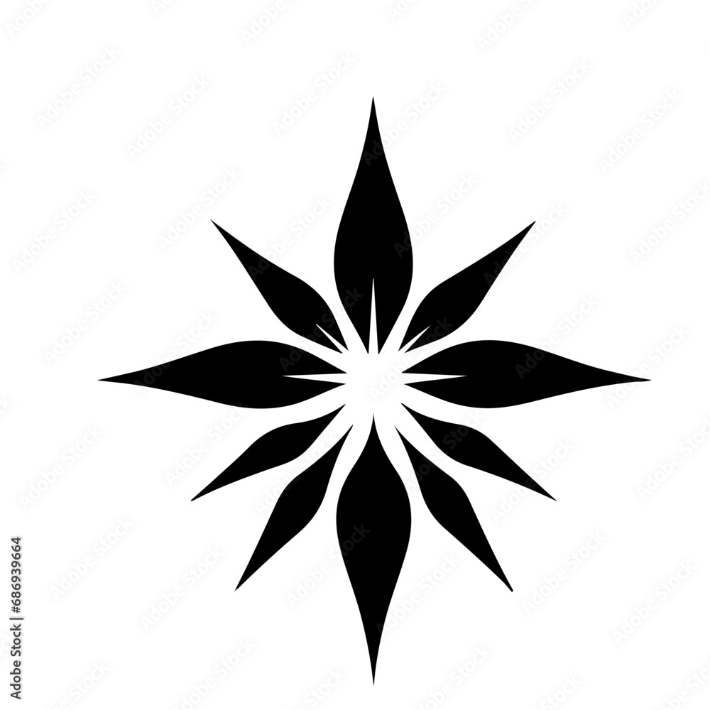 spark Icon Illustration. Vector SVG spark Icon Illustration. Vector SVG