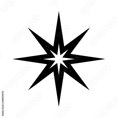 spark Icon Illustration. Vector SVG