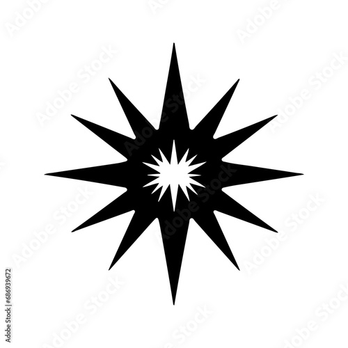 spark Icon Illustration. Vector SVG