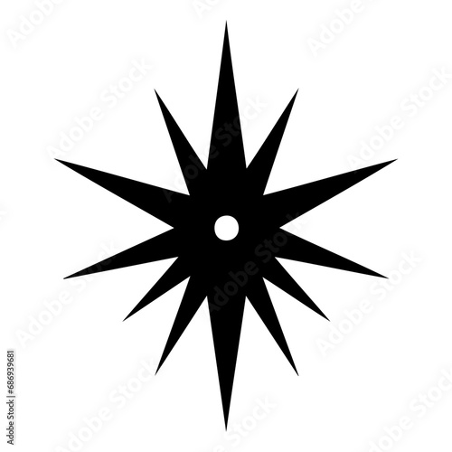 spark Icon Illustration. Vector SVG