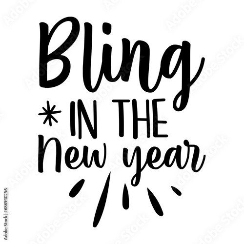 Bling In The New Year Svg