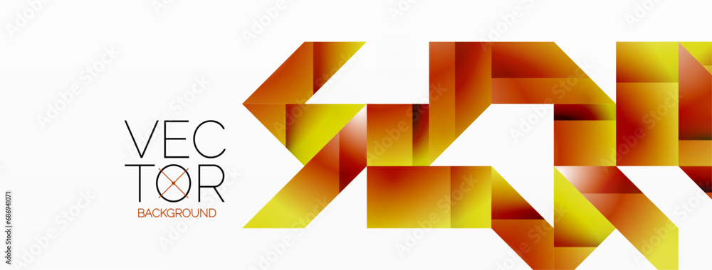 Creative geometric modern background template Creative geometric modern background template