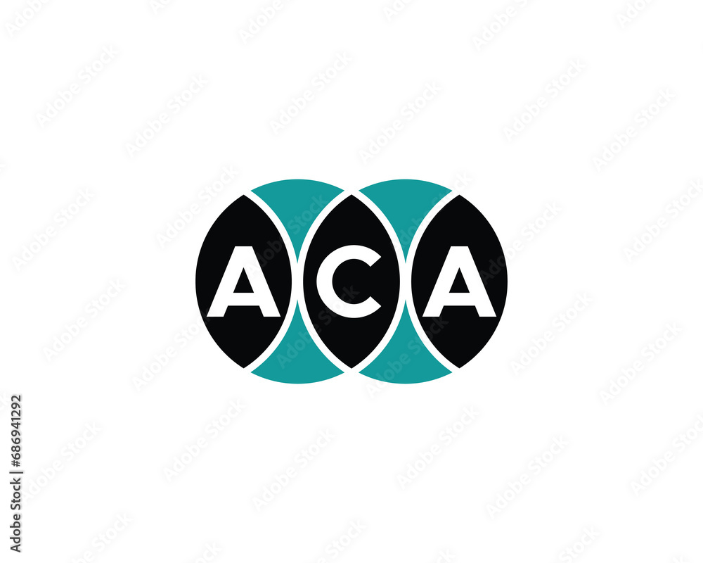 Fototapeta premium ACA logo design vector template
