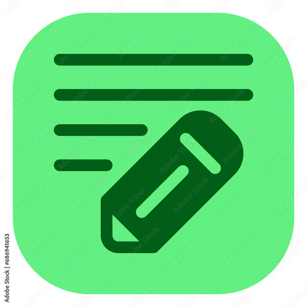 Editable pencil, writing vector icon. Email, text, app. Part of a big icon set family. Perfect for web and app interfaces, presentations, infographics, etc Editable pencil, writing vector icon. Email, text, app. Part of a big icon set family. Perfect for web and app interfaces, presentations, infographics, etc