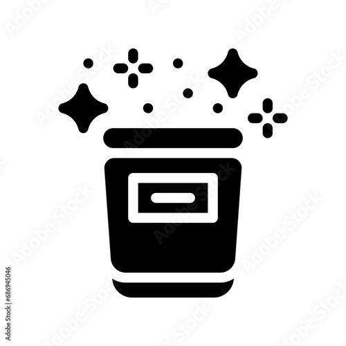 glitter glyph icon