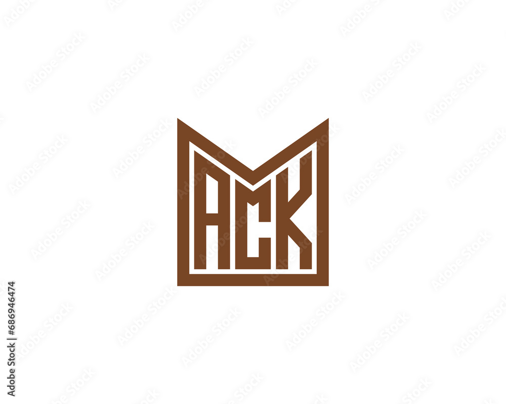 ACK logo design vector template ACK logo design vector template
