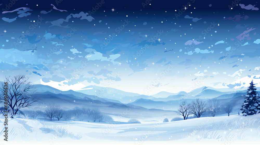 WINTER CONCEPT ILLUSTRATION
