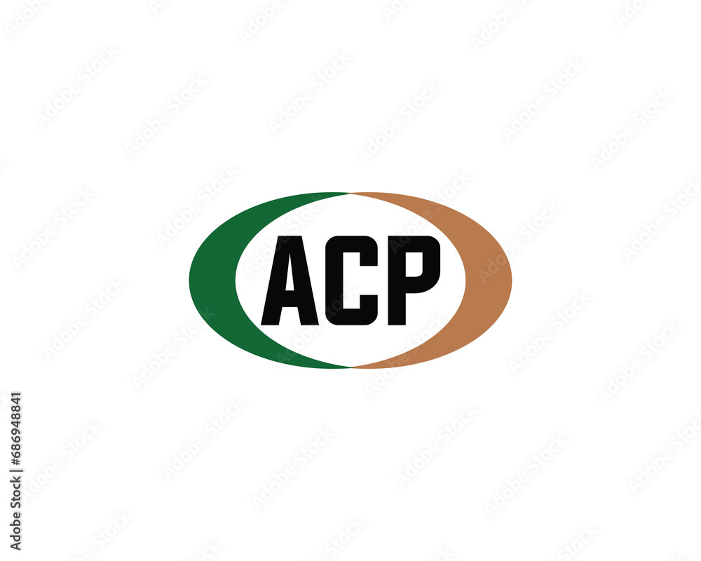 ACP logo design vector template ACP logo design vector template