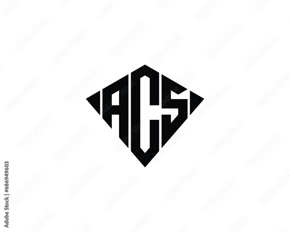 ACS logo design vector template ACS logo design vector template