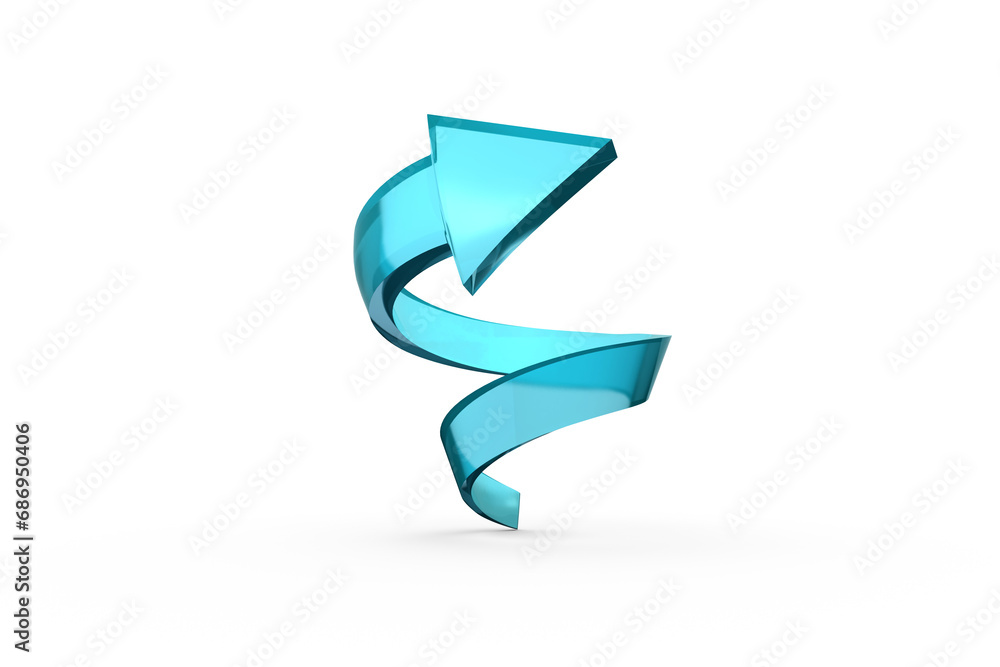 Digital png illustration of blue curly right arrow on transparent background Digital png illustration of blue curly right arrow on transparent background