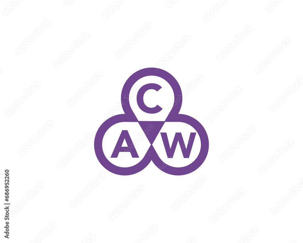 ACW logo design vector template ACW logo design vector template