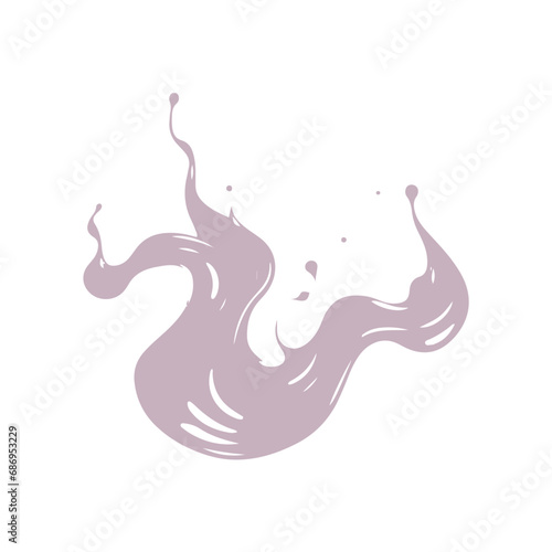 Vector Illustration of Liquid