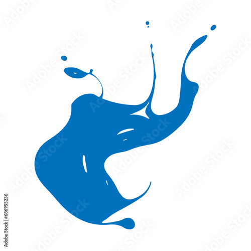 Vector Illustration of Liquid