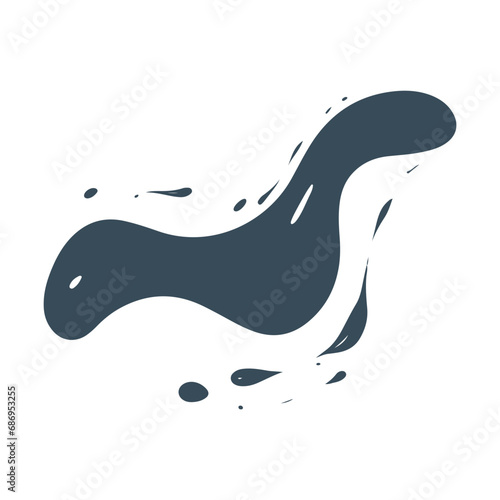 Vector Illustration of Liquid