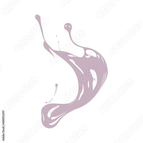 Vector Illustration of Liquid