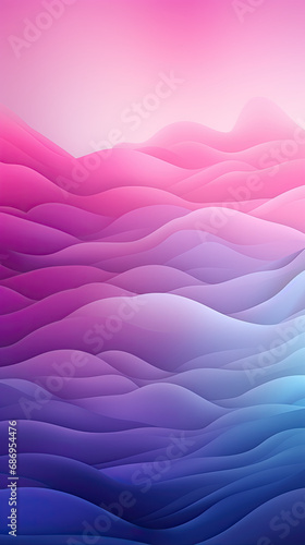 Purple Ripples Vertical Abstract Waves Web Background Minimalist Geometric App Wallpaper with Digital Shapes