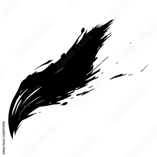 Simple Brush Vector Illustration. SVG