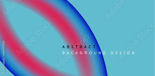 Abstract vector backdrop with fluid, geometric elements. Harmonious blend of form and color, evoking dynamic and captivating visual landscape for wallpaper, banner, background, landing page