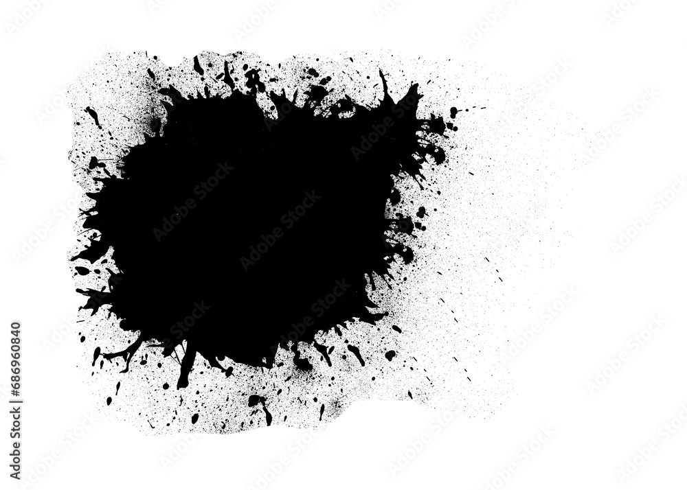Digital png illustration of black ink stain on transparent background Digital png illustration of black ink stain on transparent background