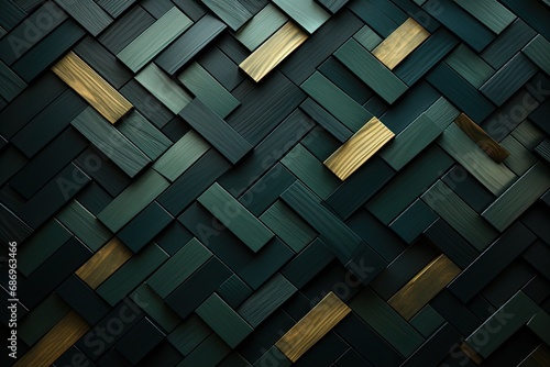 green board pattern and background 