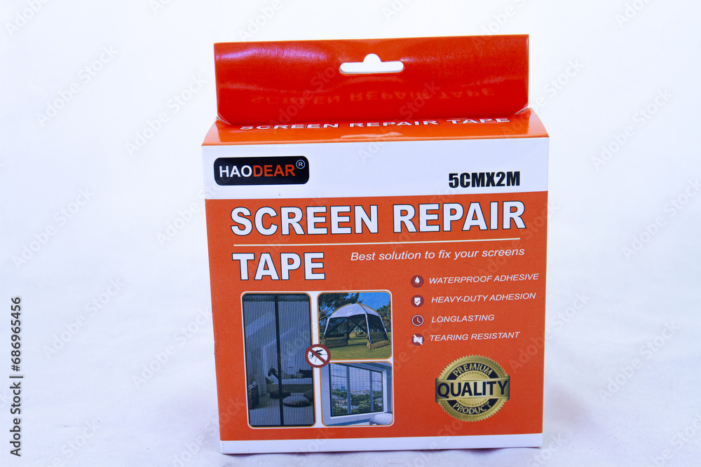 Johannesburg, South Africa Haodear screen repair tape isolated on a