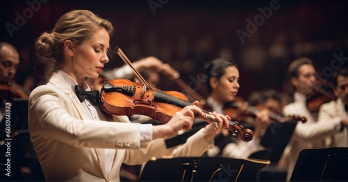 Foto Photo collection showcasing the grace and coordination of the classical music or