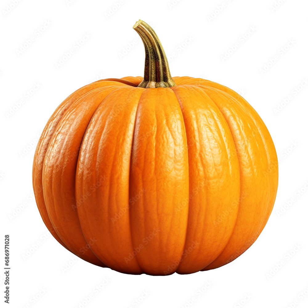 Obraz premium Photo of fresh pumpkin. 